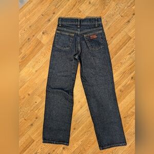 Kids Wrangler Western cowboy jeans 20x size 11 Slim Boys
